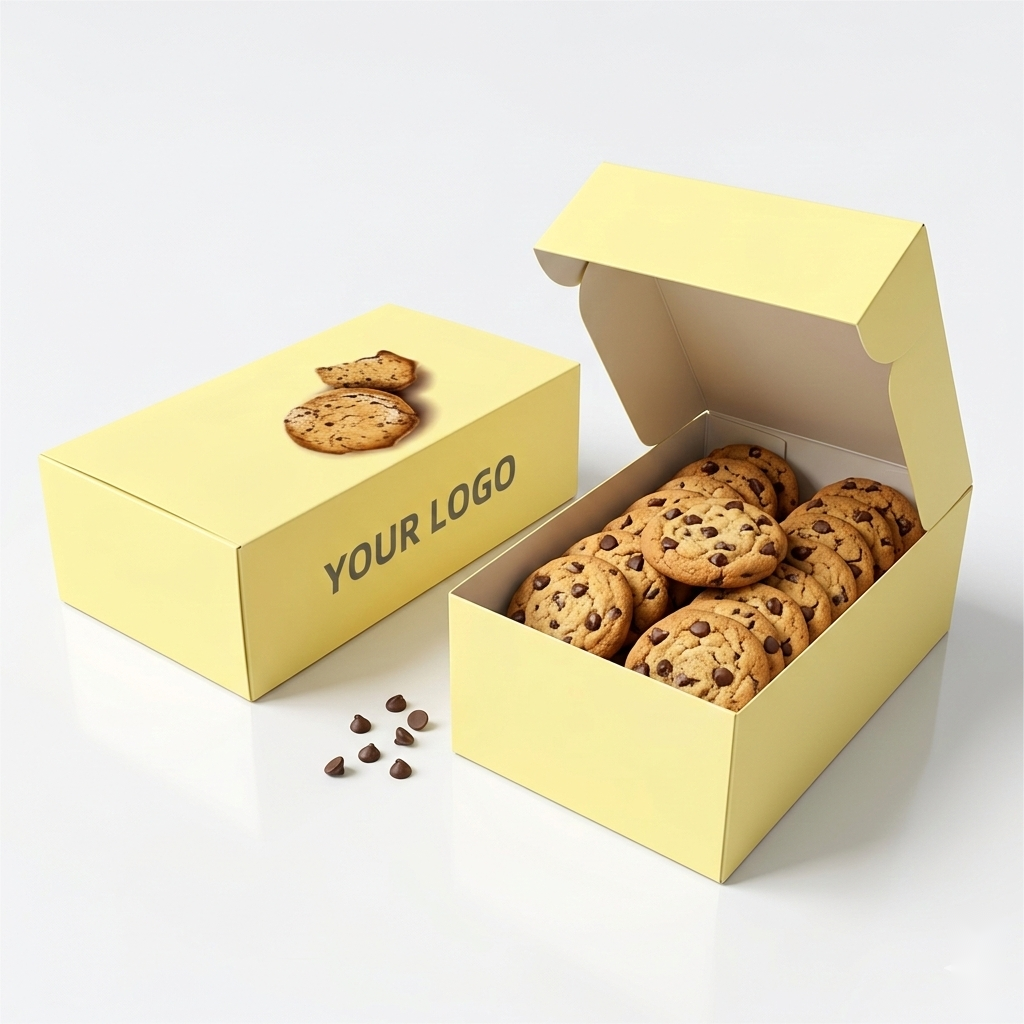 Custom Paper Boxes for Cookies Bakery