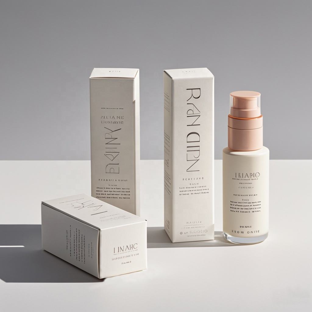 Factory Custom Lotion Skin Care Packaging Box