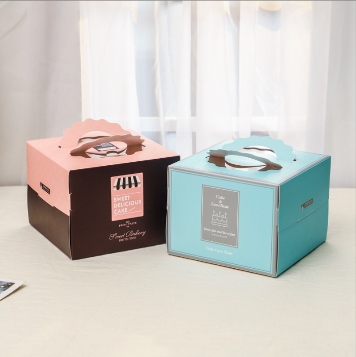 Custom Logo Cake Boxes