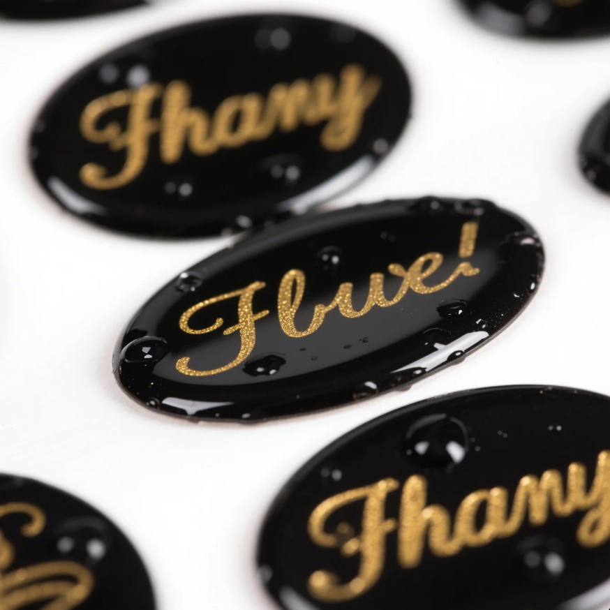  Custom Epoxy ResinEpoxy Stickers Printing