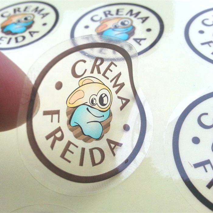 Transparent Private Label Sticker
