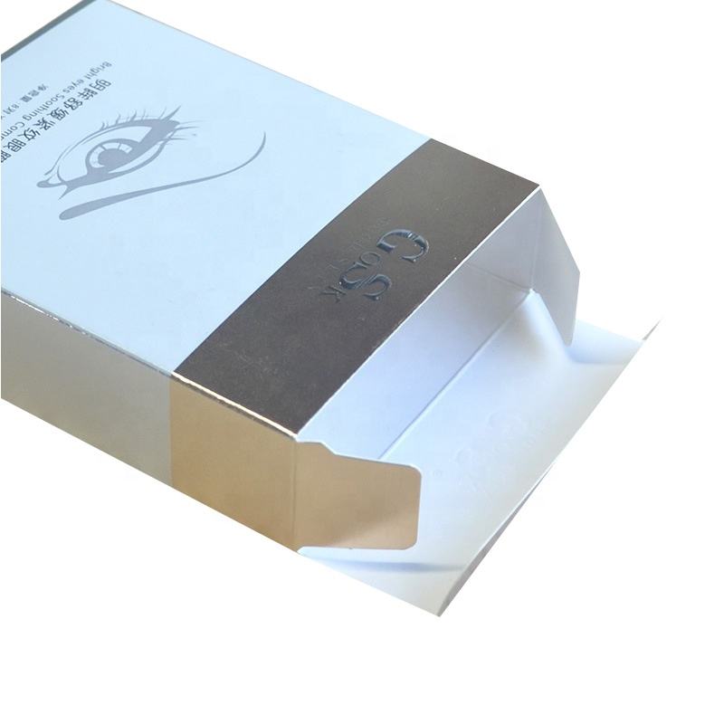  Cosmetic Silver Card  Paper Box